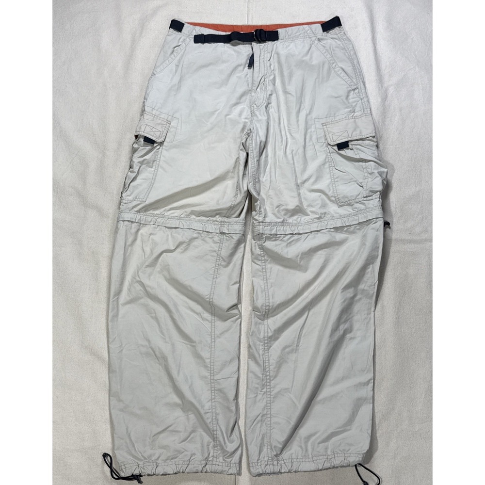 Vintage 90s ABERCROMBIE & FITCH Men's Convertible Baggy Pants Sz M 34X31